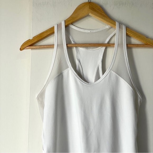 SOLD Lululemon Racerback Tank Top with Mesh Detail - Picture 3 of 6